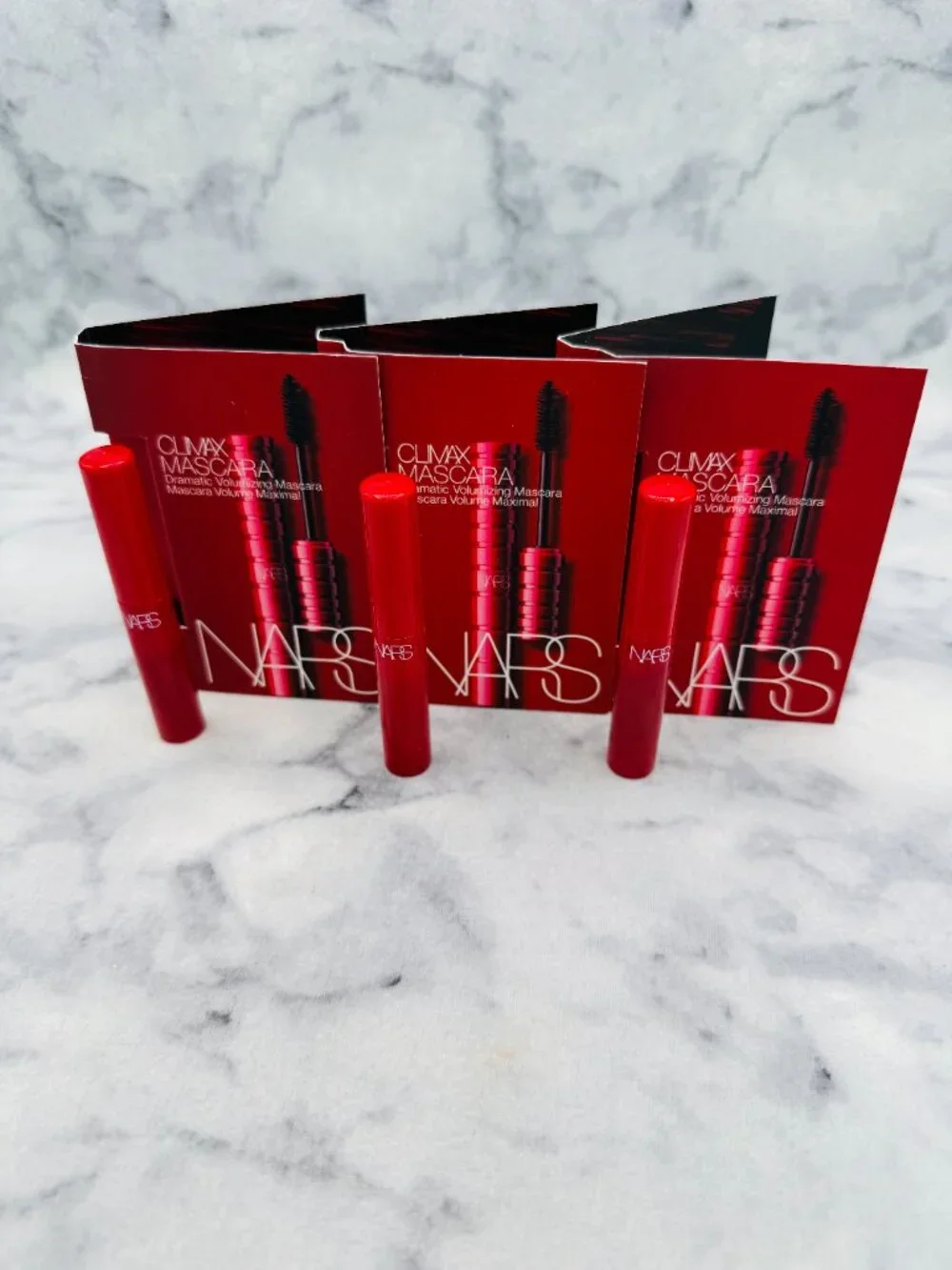 NARS Beauty Gift Set-Climax Mascara Dramatic Volumizing Explicit Black-3pc-NEW